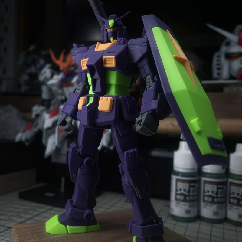 Model Kit Evangelion - Kit de Modélisme HG 1/144 RX-78-2