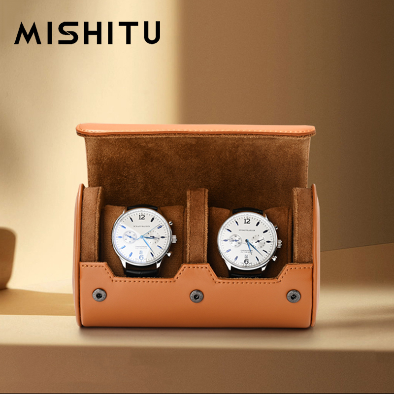 Model Kit Display - MISHITU 1/2/3-slot montre stockage rouleau sac