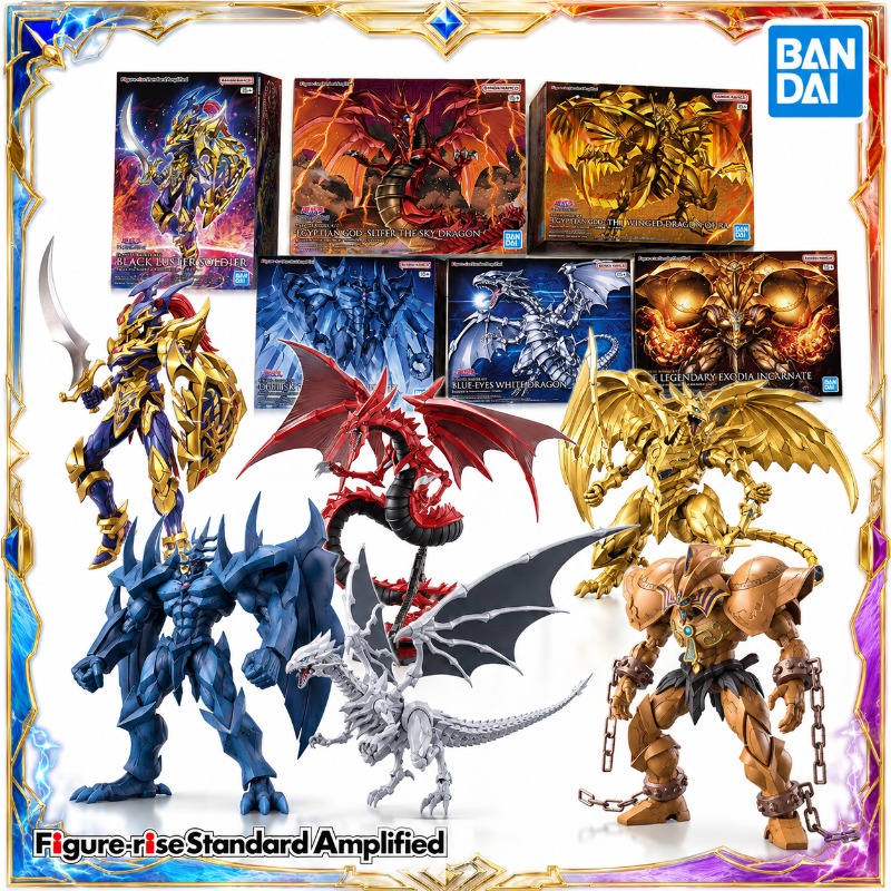 Zeus Model Kit Yugioh - Bandai Figure-rise Standard Amplified Black Luster