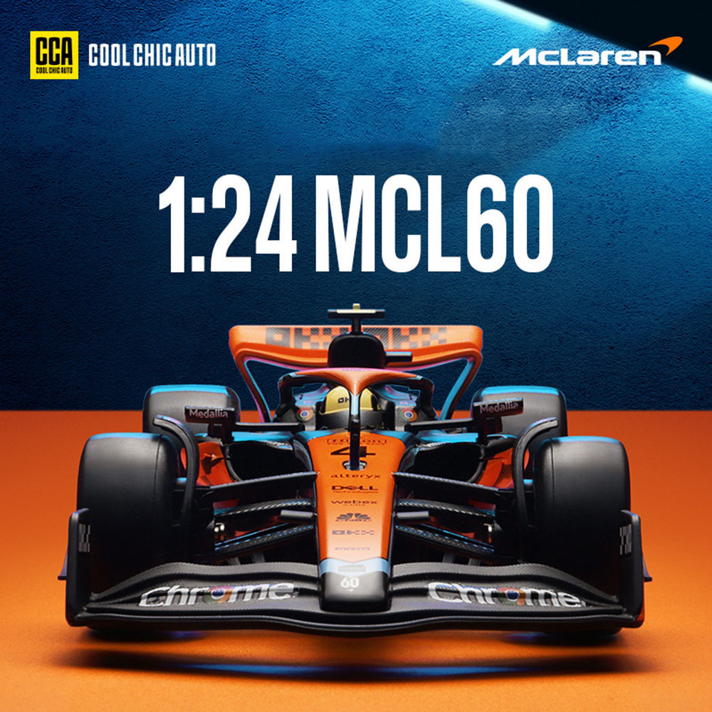 Model Kit Formula 1 - Voitures miniatures McLaren MCL60 à l'échelle