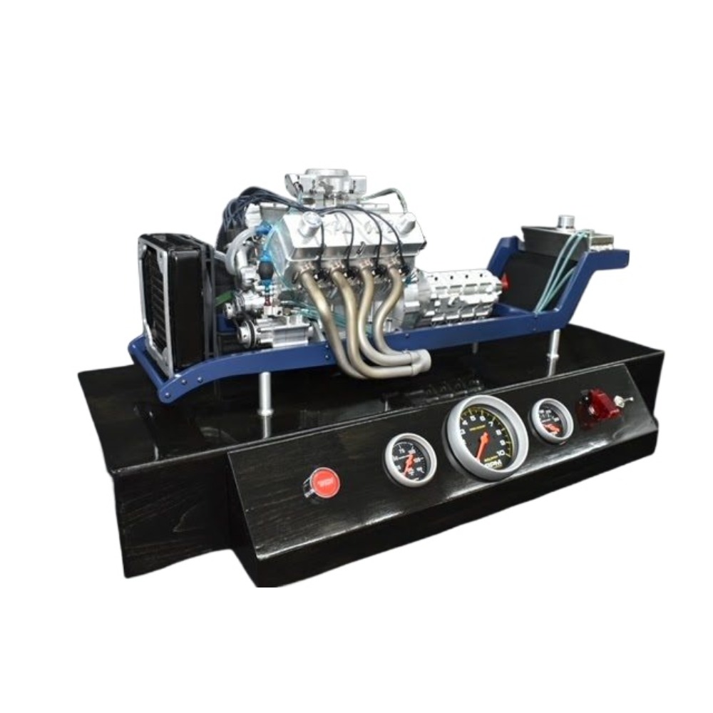 Model Kit Locomotive - Modèle de moteur V8 entièrement fonctionnel