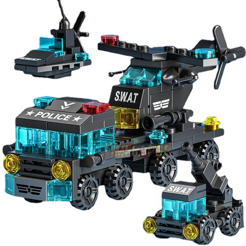Lego Set Creator - 6 en 1 NOUVEAU Camions de