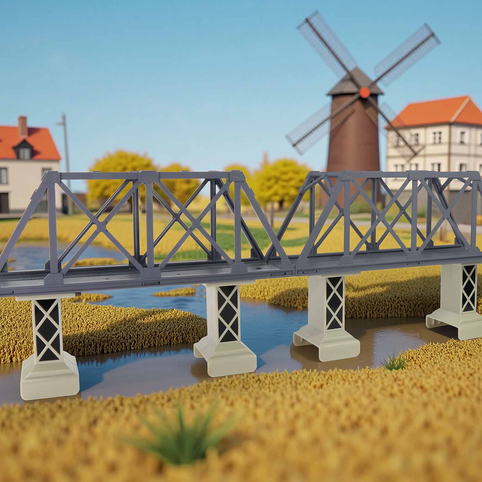 Model Kit Locomotive - Kit de pont sur étais haute
