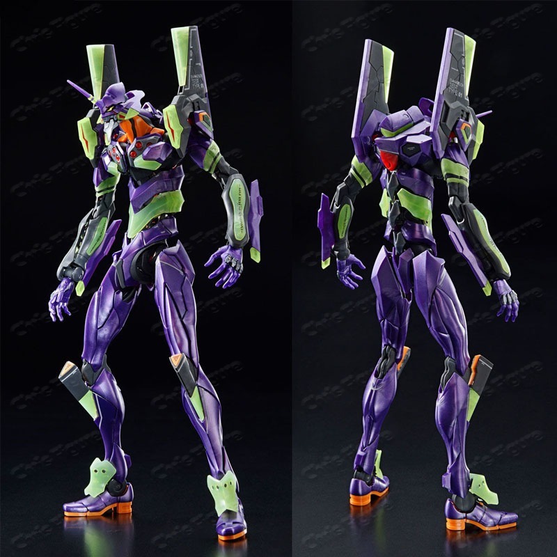 Model Kit Evangelion - En stock, modèle articulé authentique Bandai