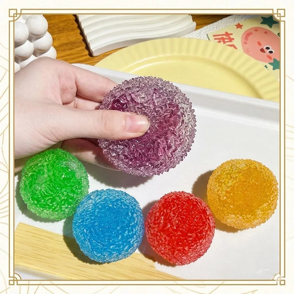 Model Kit Dragon - Jouet anti-stress Squishy Ice Noisy Ball