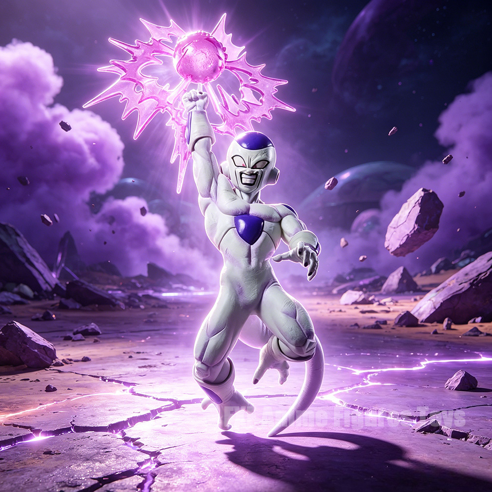 Model Kit Frieza - Figurine Dragon Ball Anime Frieza, 26cm/10,23