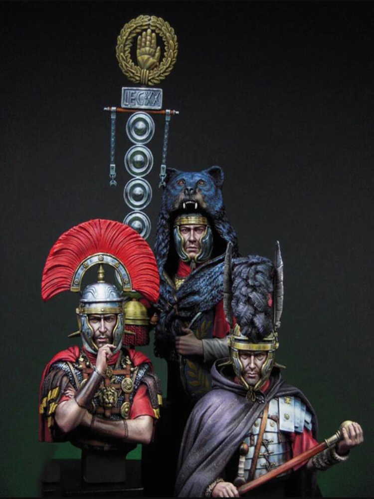 Model Kit Resin - Kit de figurines de soldats The
