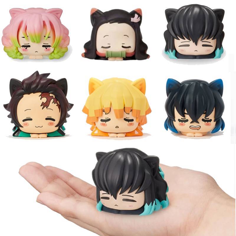 Lot de 6 figurines Anime Demon - Model Kit Zenitsu avis et prix