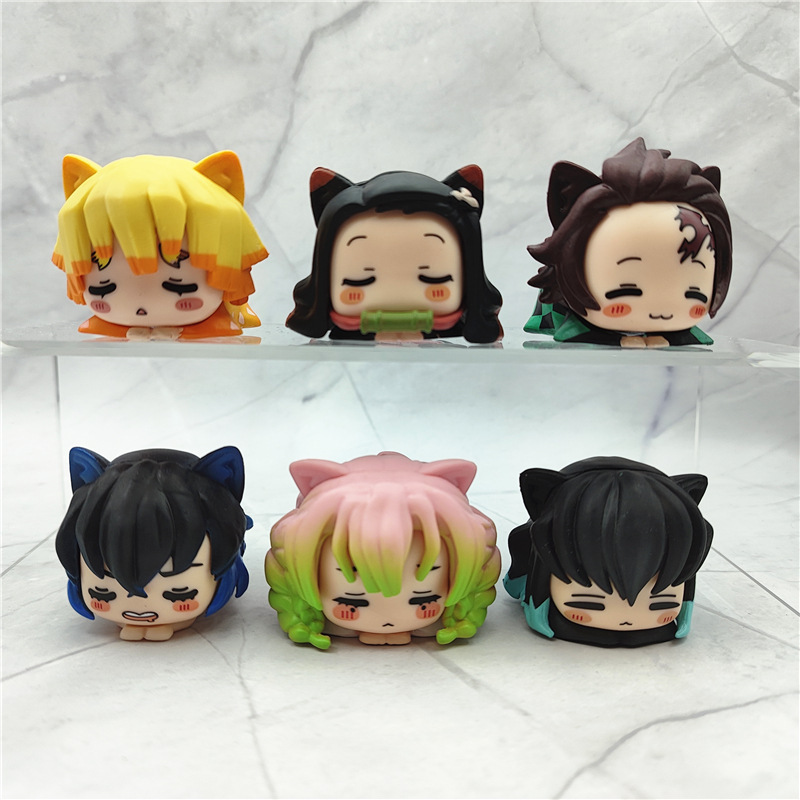 Lot de 6 figurines Anime Demon - Model Kit Zenitsu avis et prix
