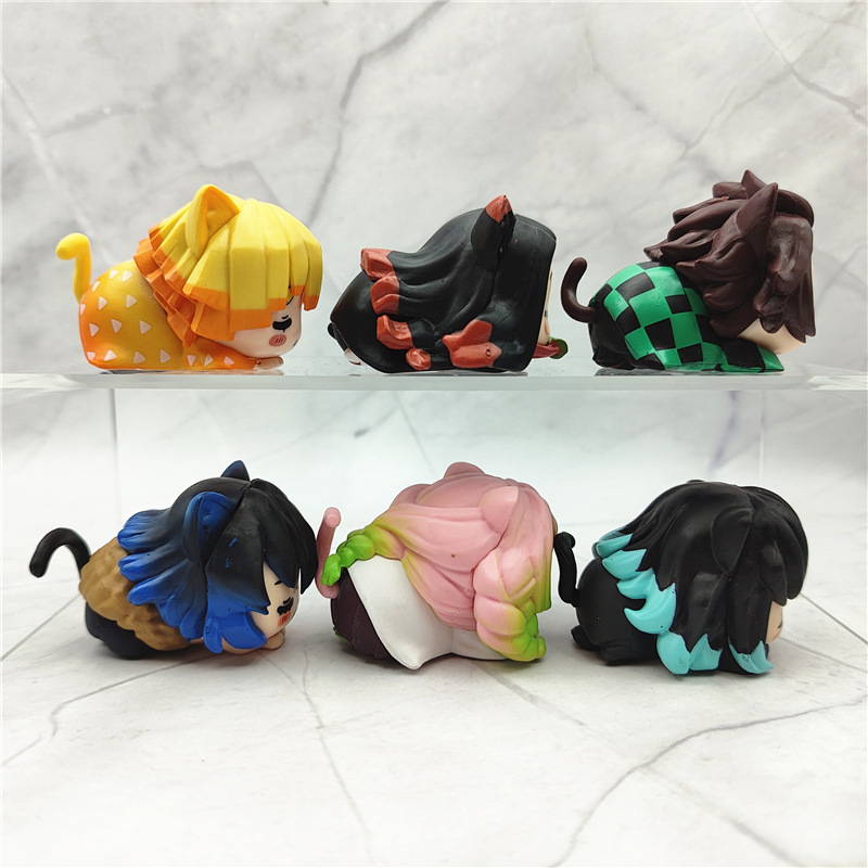 Lot de 6 figurines Anime Demon - Model Kit Zenitsu avis et prix