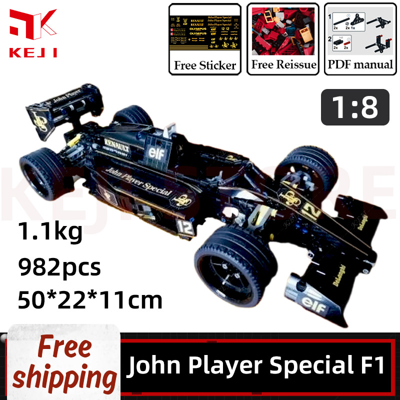 EllJI MOC-70614 John First Spé - Model Kit Formula 1 avis et prix