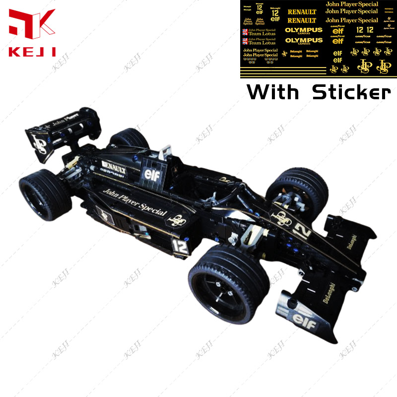 EllJI MOC-70614 John First Spé - Model Kit Formula 1 avis et prix