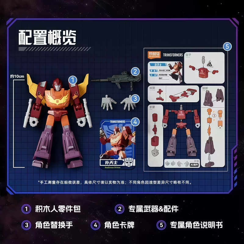 BLOKEES Transformers Wave10 No - Model Kit Rodimus avis et prix