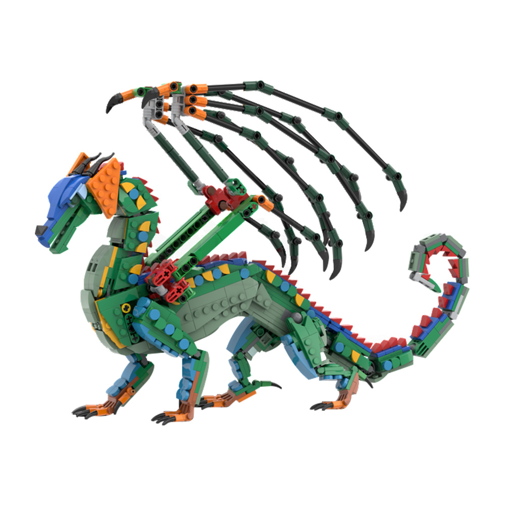 Blocs de construction MOC Rain - Model Kit Dragon avis et prix