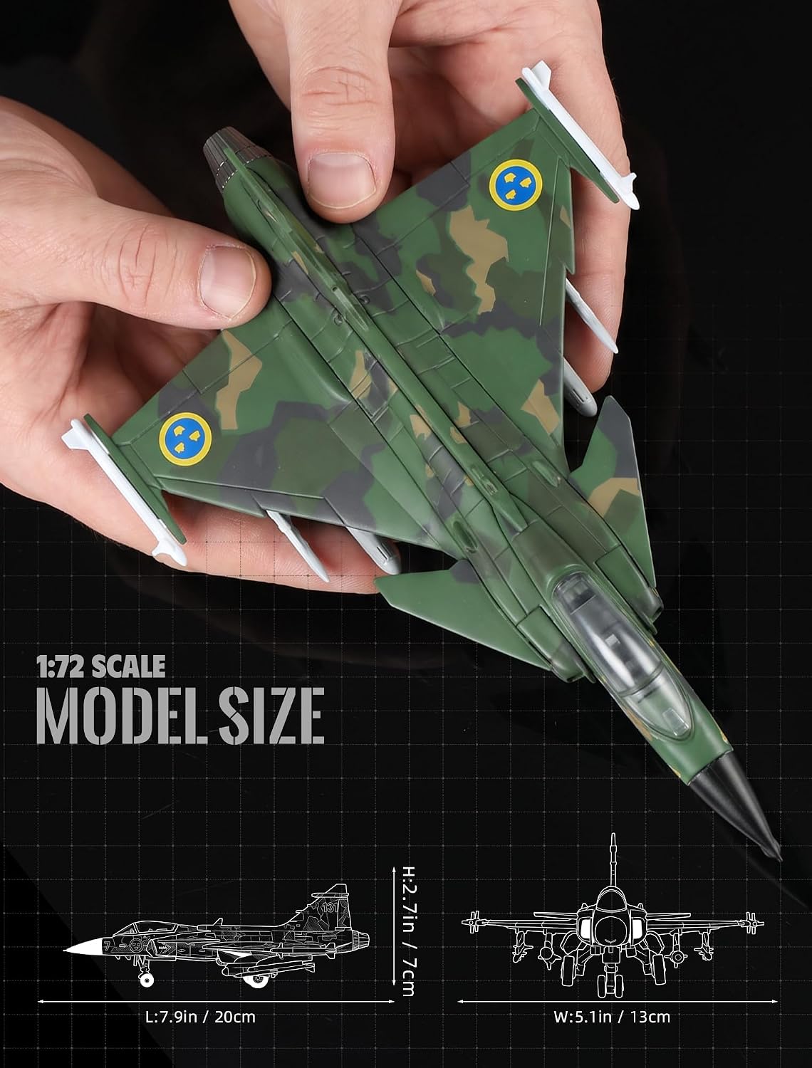 Maquette d'avion de chasse JAS - Model Kit Quick avis et prix