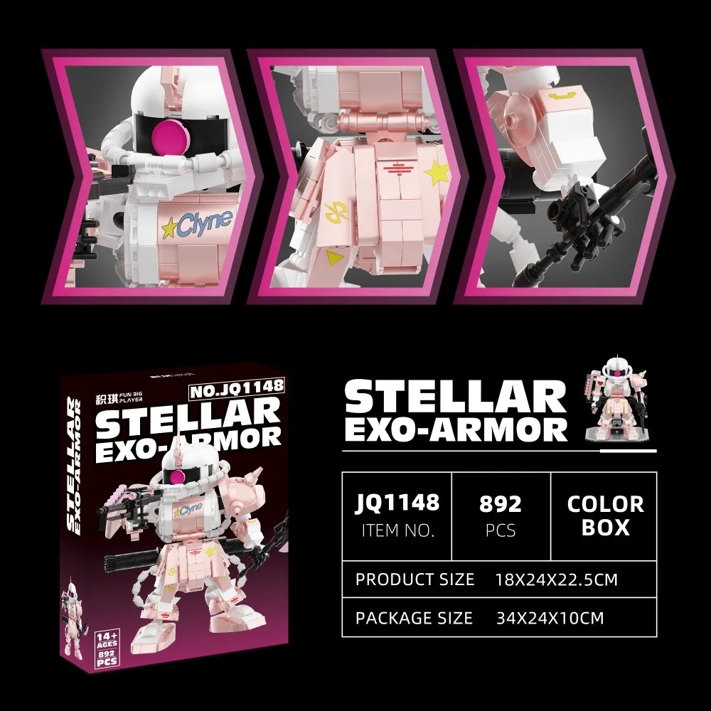 892 pièces, kit de constructio - Model Kit Zaku avis et prix