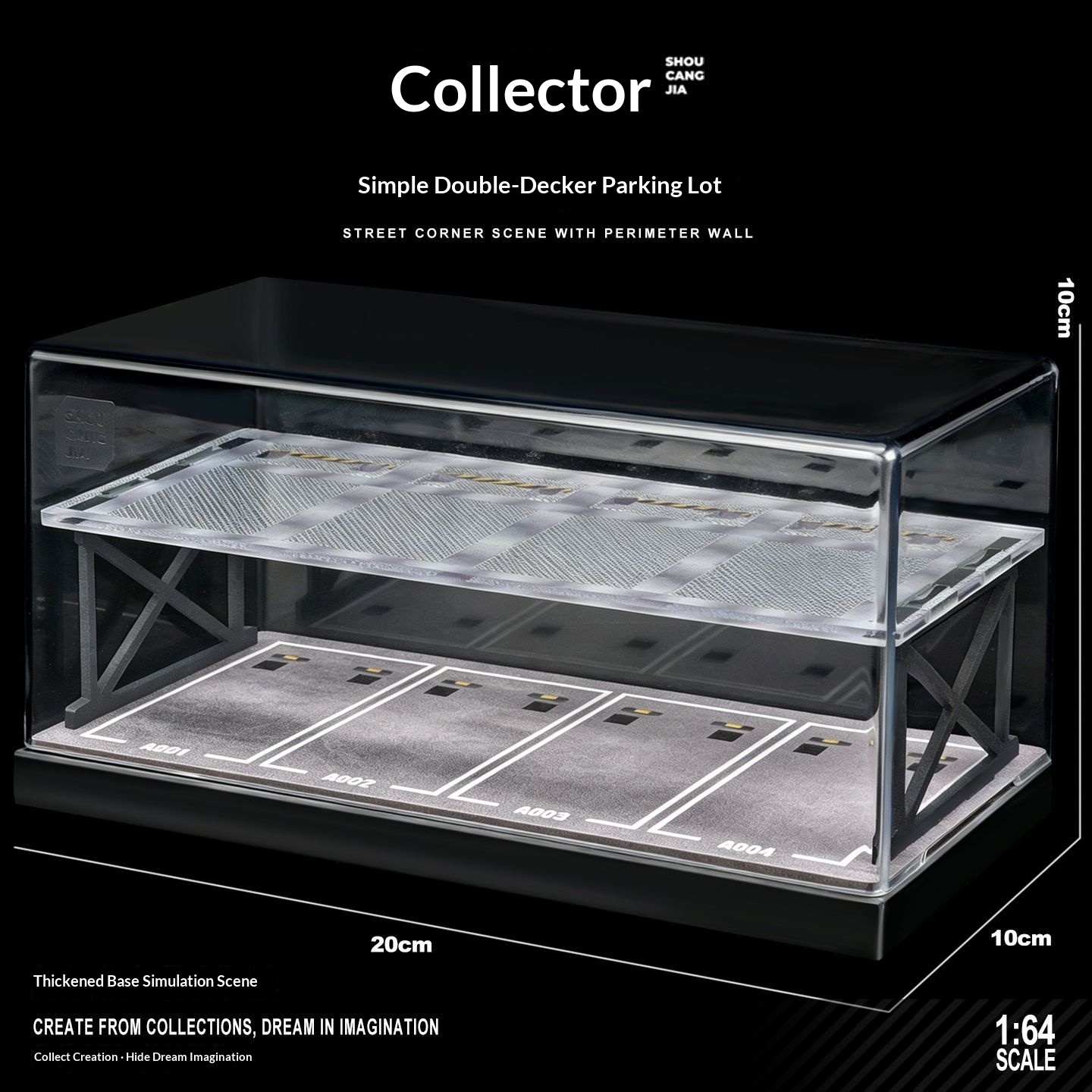 Diorama de garage à deux étage - Model Kit Display avis et prix