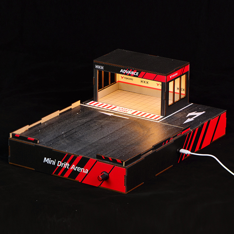 Diorama de piste de drift DIY  - Model Kit Display avis et prix