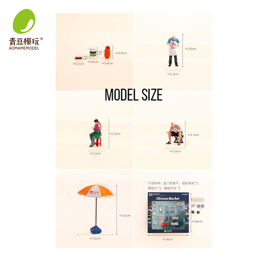 Kit de modélisme marché de nui - Model Kit Resin avis et prix