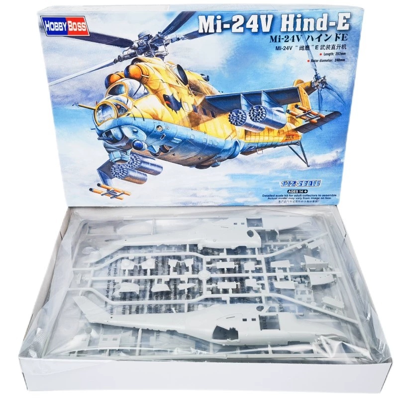 TRUMPETER 1/72 MI-24V Hind-E h - Model Kit Academy avis et prix