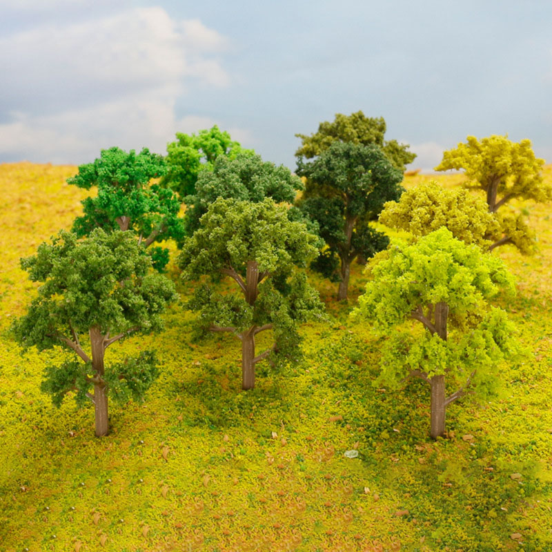 10 pièces de modèles d'arbres  - Model Kit Locomotive avis et prix