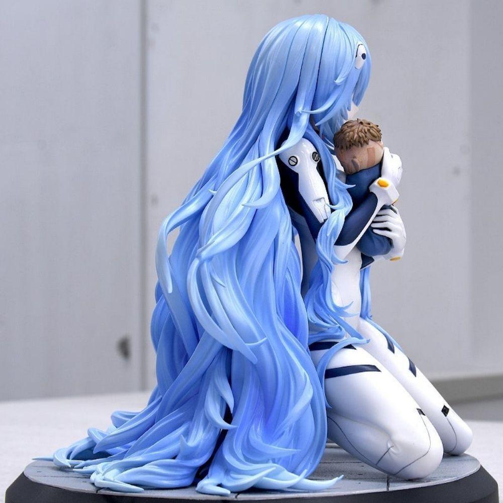 Figurine Rei Ayanami à genoux  - Model Kit Evangelion avis et prix