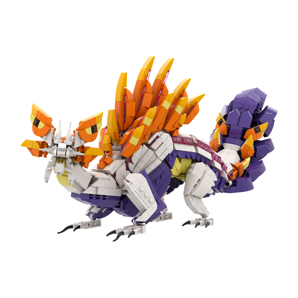 MOC jeux populaires chasseur d - Model Kit Dragon avis et prix
